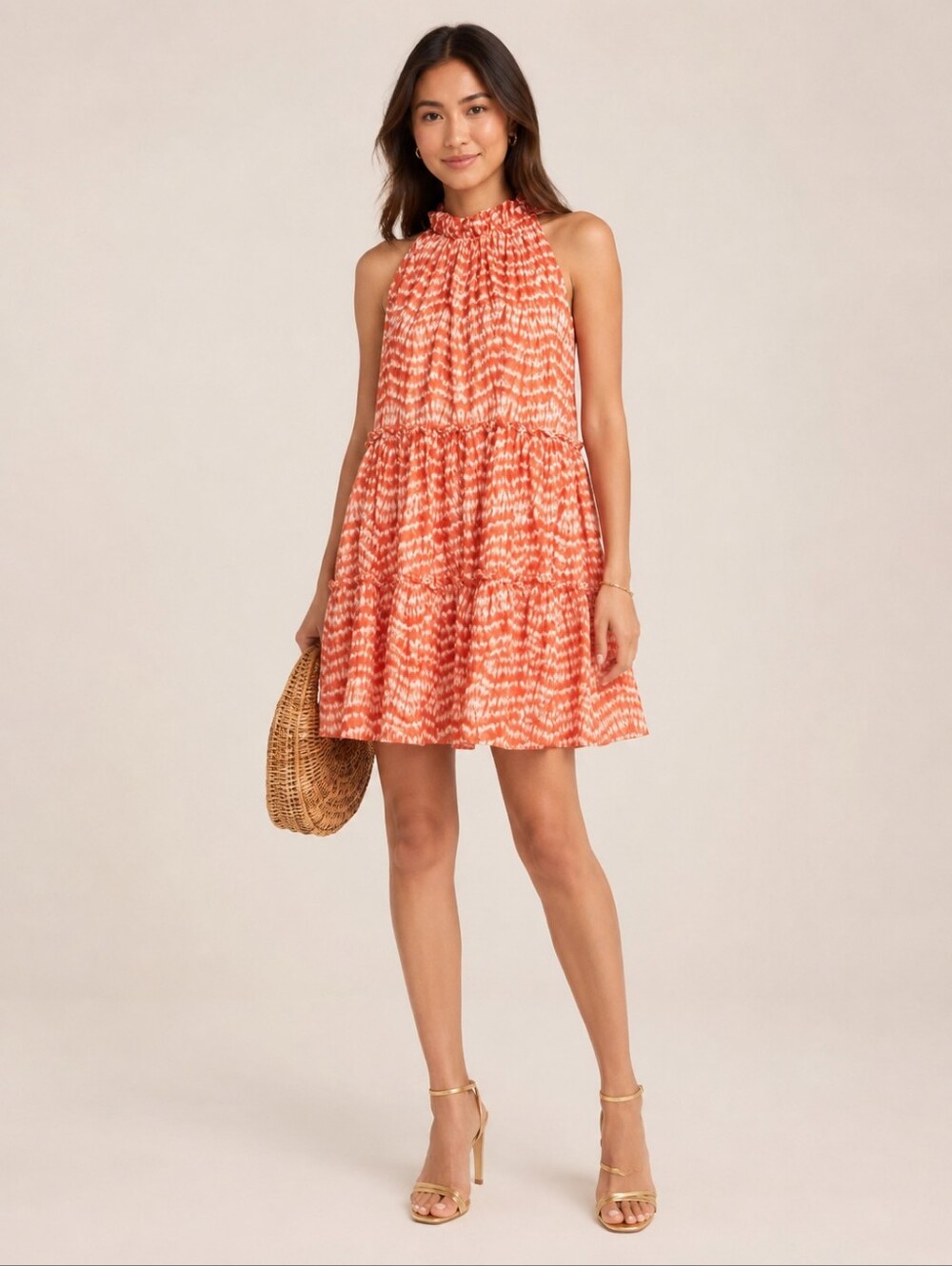NWT Charina Sarte Juno Swing Dress Sz Small
